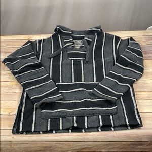 Original Senor Lopez hoodie poncho drug rug